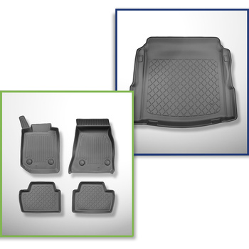 Set Kofferraumschale und angepasste Autoteppiche TPE für: BMW 2er G42, G87 Coupé
