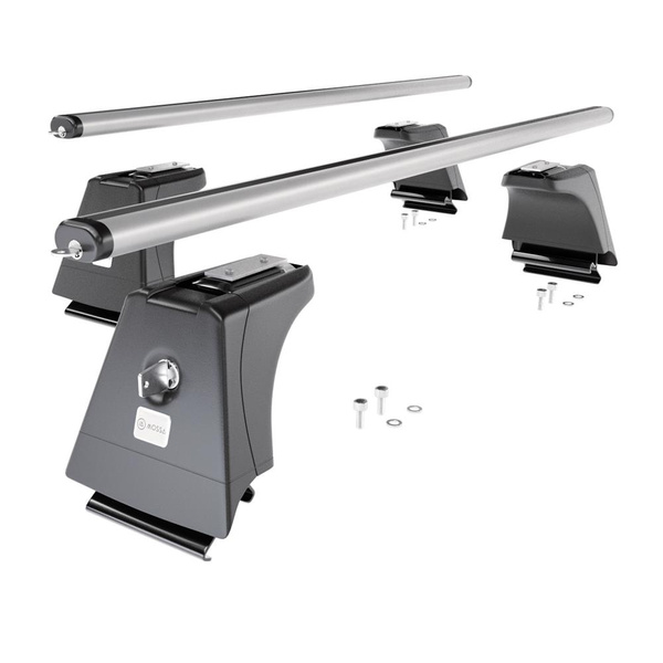 Aluminium-Dachträger für Volvo XC60 (2008-2017) - silbern Dachträger Dachgepäckträger - integrierte Relinge