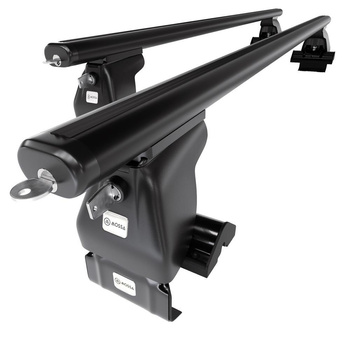 Aluminium-Dachträger für Audi A6 C5 (1998-2004) - schwarz Dachträger Dachgepäckt