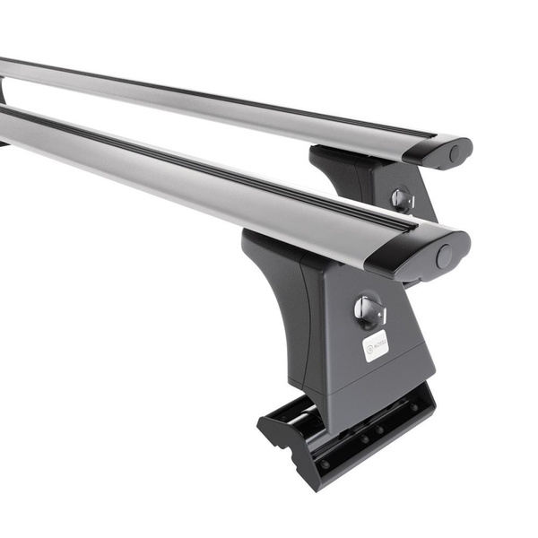 Aluminium-Dachträger für BMW 3er G20 (2019-....) - silbern Dachträger Dachgepäckträger - Montagepunkte