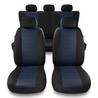 Universal Sitzbezüge Auto für Seat Cordoba I, II (1993-2009) - Autositzbezüge Schonbezüge für Autositze - PF-BL