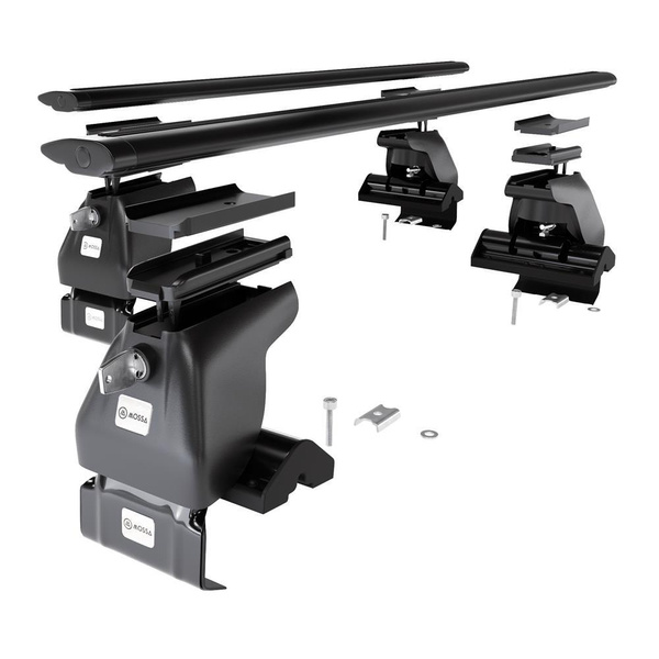 Aluminium-Dachträger für Dodge RAM 1500 (2009-2018) - schwarz Dachträger Dachgepäckträger - ohne Montagelemente