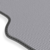 Fußmatten Auto für Citroen C4 Picasso I MPV (2007-2013) - Premium Velours schwarze Automatten Autoteppiche