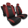 Universal Sitzbezüge Auto für Daewoo Leganza (1997-2002) - Autositzbezüge Schonbezüge für Autositze - TG-RD