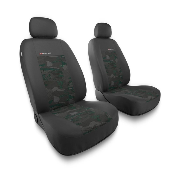 Universal Sitzbezüge Auto für Alfa Romeo 146 (1994-2001) – Vordersitze Autositzbezüge Schonbezüge – 2UNE-GR