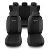 Universal Sitzbezüge Auto für Peugeot 407 (2004-2011) - Autositzbezüge Schonbezüge für Autositze - TG-G