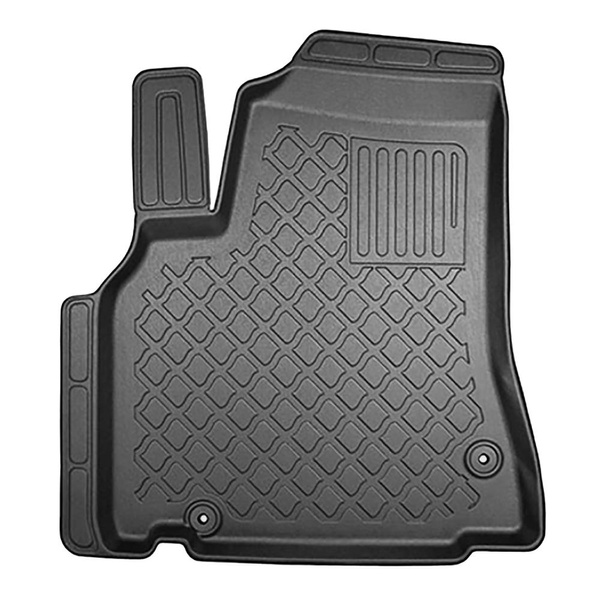 Set Kofferraumschale und angepasste Autoteppiche TPE für: Citroen Berlingo II Van (2008-08.2018) - 5 Sitze;nicht für cargo / Lastwagen;ohne 3. Sitzreihe;ohne 3. Sitzreihe