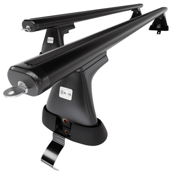 Aluminium-Dachträger für Volkswagen Passat B7 (2010-2014) - schwarz Dachträger D