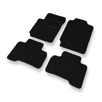 Fußmatten Auto für Suzuki Grand Vitara II SUV (2005-2014) - schwarze Automatten 