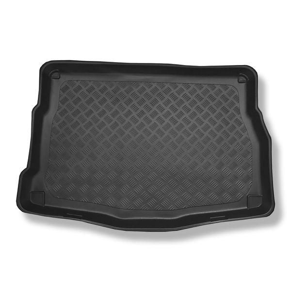Kofferraumwanne für Hyundai i30 II GD Hatchback (02.2012-01.2017) - Kofferraummatte rutschfest Schutzmatte - erhoehte Ladeflaeche (mit Staufach)