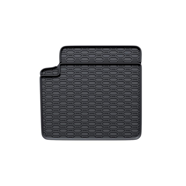 Gummifußmatten Auto für Fiat 500 (2007-....) - Gummimatten Gummi Fußmatten - schwarze