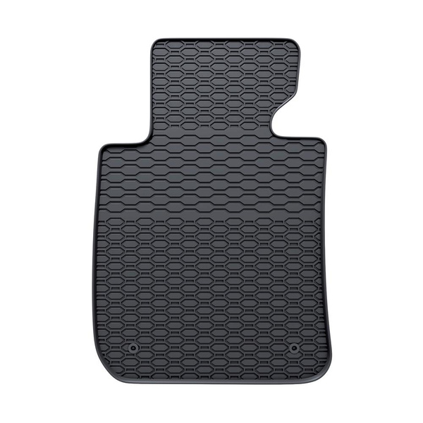Gummifußmatten Auto für BMW 3er E90, E91 Limousine, Touring (2004-2013) - Gummimatten Gummi Fußmatten - schwarz - 4 Stk.