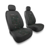 Universal Sitzbezüge Auto für Volkswagen Golf III, IV, V, VI, VII, VIII (1991-....) - Vordersitze Autositzbezüge Schonbezüge - 2UNE-GR