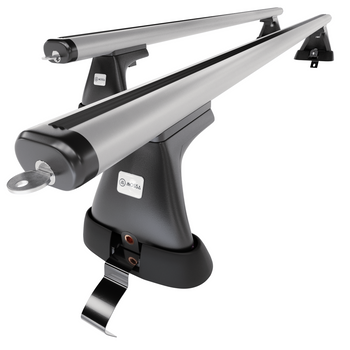 Aluminium-Dachträger für Volkswagen Passat B6 (2004-2009) - silbern Dachträger D