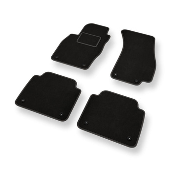 Fußmatten Auto für Audi A8 IV D5 Limousine (2017-....) Kurzversion - Premium Vel