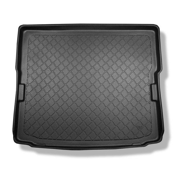 Kofferraumwanne für Opel Zafira B MPV (05.2005-2014) - Kofferraummatte rutschfest Schutzmatte - 7 Sizte; 3. Reihe umgelegt
