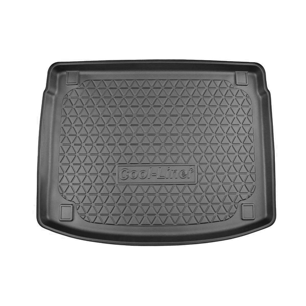 Kofferraumwanne für Kia XCeed Crossover (09.2019-....) - Kofferraummatte rutschfest Schutzmatte - obere Ladefläche (doppelter Kofferraumboden in der oberen Position); mit und ohne Lautsprecher; nicht für Plug-in-Hybrid- und Mild-Hybrid-Versionen