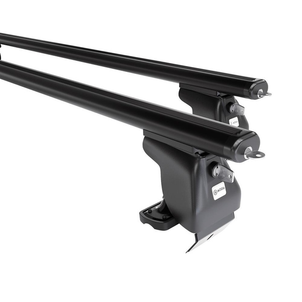 Aluminium-Dachträger für Citroen DS4 (2011-2018) - schwarz Dachträger Dachgepäckträger - ohne Montagelemente