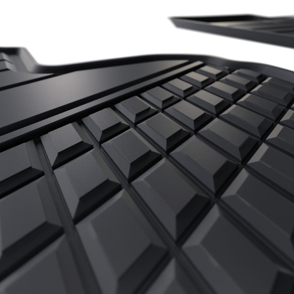 TPE Fußmatten Auto für Toyota Corolla XII Limousine, Touring Sports (2019-....) - schwarz Automatten Autoteppiche