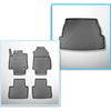 Set Kofferraumschale und angepasste Autoteppiche TPE für: Toyota RAV4 V SUV (01.2019-....)
