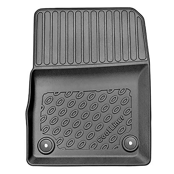 TPE Fußmatten Auto für Jeep Grand Cherokee IV SUV (07.2013-11.2020) - schwarz Automatten Autoteppiche