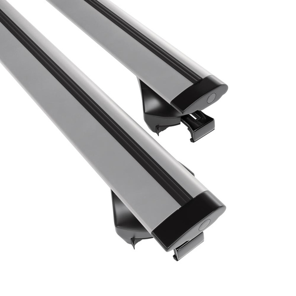 Aluminium-Dachträger für Volkswagen Touran III MPV (2015-....) - Reling - silbern Dachträger Dachgepäckträger