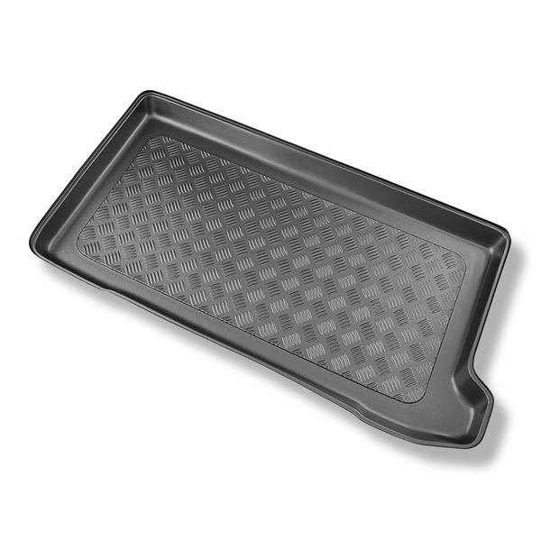 Kofferraumwanne für Fiat 500 Hatchback (09.2007-....) - Kofferraummatte rutschfest Schutzmatte - nicht für Fiat 500e