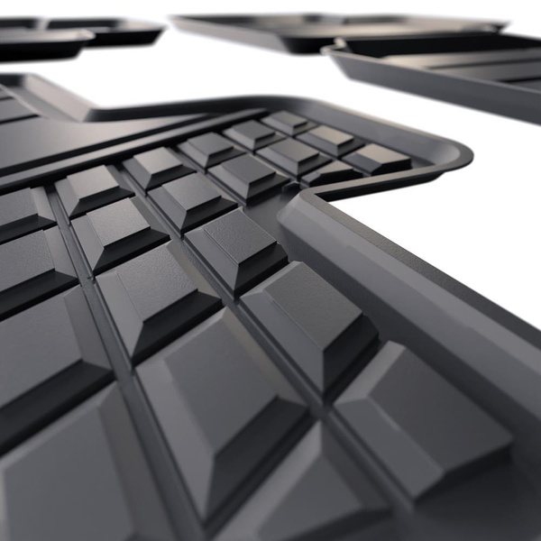 TPE Fußmatten Auto für Suzuki Across SUV (07.2020-....) - schwarz Automatten Autoteppiche