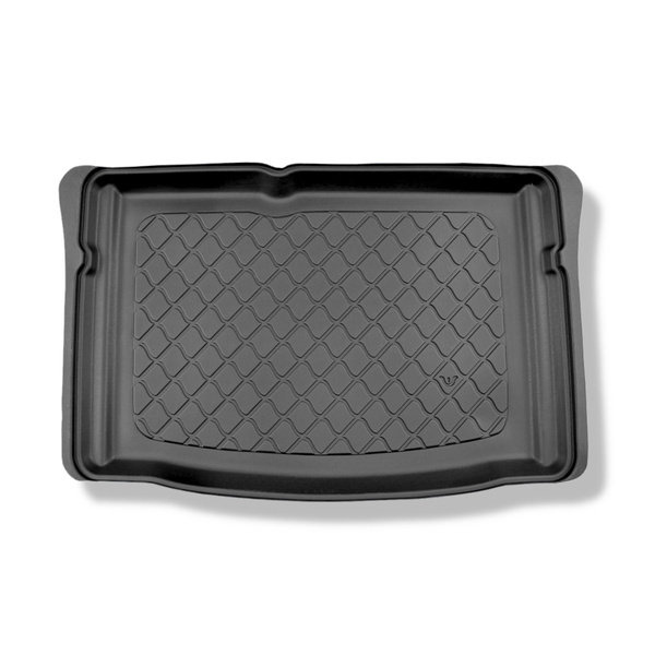 Kofferraumwanne für Skoda Citigo Hatchback (10.2011-2019) - Kofferraummatte rutschfest Schutzmatte - vertiefte Ladeflaeche; nicht für Skoda Citigo-e IV
