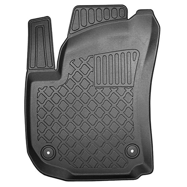 Set Kofferraumschale und angepasste Autoteppiche TPE für: Opel Zafira B MPV (05.2005-2014) - 7 Sizte; 3. Reihe umgelegt