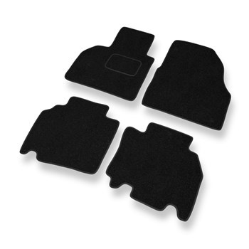 Fußmatten Auto für Renault Kangoo II Van (2012-2021) - schwarze Automatten Autot