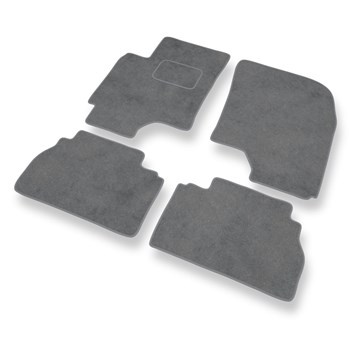 Fußmatten Auto für Chevrolet Epica Limousine (2006-2011) - Premium Velours graue