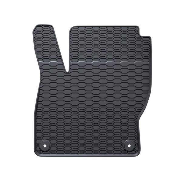 Gummifußmatten Auto für Ford Focus III (2011-2018) - schwarz Gummimatten Gummi Fußmatten