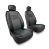 Universal Sitzbezüge Auto für Ford Fiesta MK5, MK6, MK7, MK8 (1999-2019) - Vordersitze Autositzbezüge Schonbezüge - 2XL-G