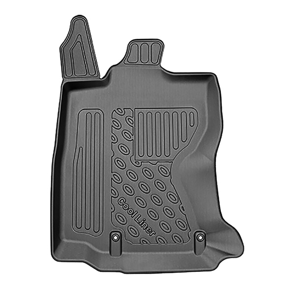 TPE Fußmatten Auto für Subaru Outback VI (BT) Kombi (05.2021-....) - schwarz Automatten Autoteppiche