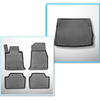 Set Kofferraumschale und angepasste Autoteppiche TPE für: BMW 1er F20 Hatchback (10.2011-06.2019)