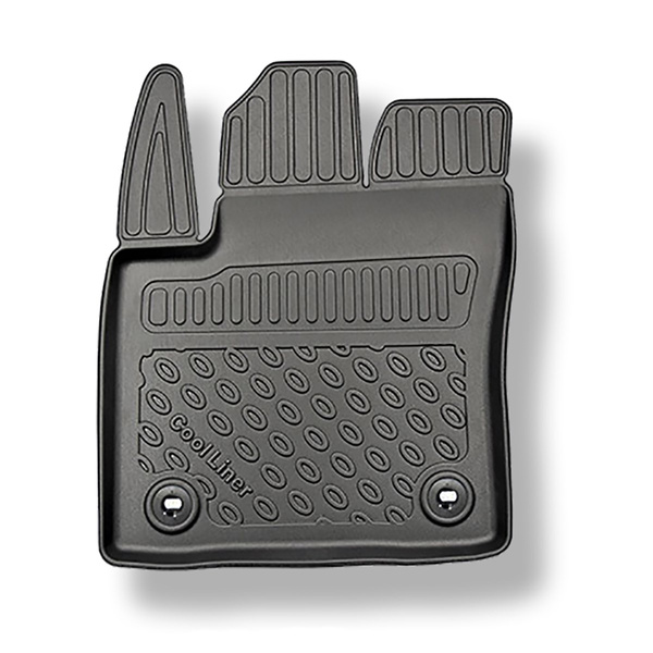 TPE Fußmatten Auto für Toyota C-HR I, II SUV (01.2017-....) - schwarz Automatten Autoteppiche - nicht fuer Plug-in Hybrid