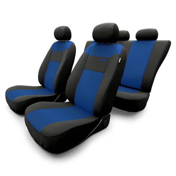 Universal Sitzbezüge Auto für Peugeot 508 I, II (2011-....) – Autositzbezüge Schonbezüge für Autositze – RSL-BL