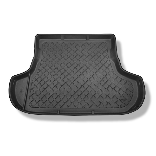 Kofferraumwanne für Peugeot 4007 SUV (03.2007-08.2012) - Kofferraummatte rutschfest Schutzmatte - 5-/7-Sitzer; 3. Reihe umgelegt (mit und ohne Subwoofer)
