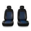 Universal Sitzbezüge Auto für Citroen Berlingo I, II, III (1996-....) - Vordersitze Autositzbezüge Schonbezüge - 2CM-BL