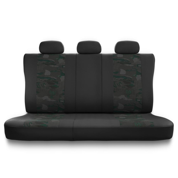 Universal Sitzbezüge Auto für Mitsubishi Colt V, VI, VII, VIII (1996-....) - Autositzbezüge Schonbezüge für Autositze - UNE-GR