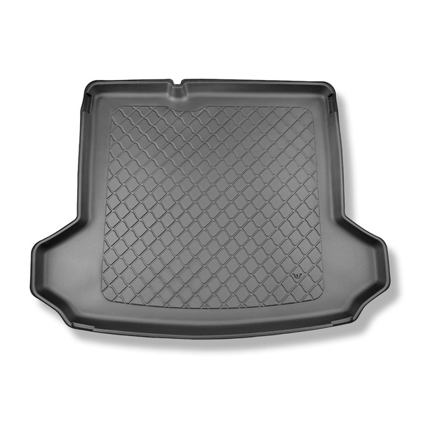 Kofferraumwanne für Audi Q4 e-tron SUV, Sportback (06.2021-....) - Kofferraummatte rutschfest Schutzmatte - vertiefte Ladeflaeche; ohne doppelten Ladeboden
