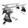 Aluminium-Dachträger für Volkswagen Passat B7 (2010-2014) - silbern Dachträger Dachgepäckträger - ohne Montagelemente