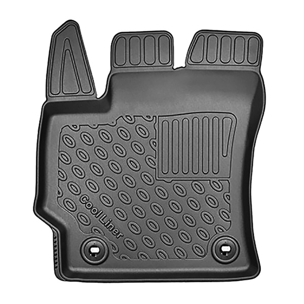 TPE Fußmatten Auto für Toyota Corolla Cross SUV (11.2022-....) - schwarz Automatten Autoteppiche