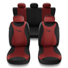 Universal Sitzbezüge Auto für Peugeot 407 (2004-2011) - Autositzbezüge Schonbezüge für Autositze - TR-RD