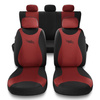 Universal Sitzbezüge Auto für Peugeot 307 I, II (2001-2012) - Autositzbezüge Schonbezüge für Autositze - TR-RD