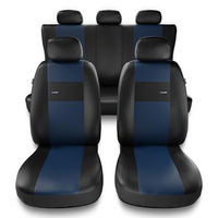 Universal Sitzbezüge Auto für Peugeot 306 (1993-2003) - Autositzbezüge Schonbezüge für Autositze - XL-BL