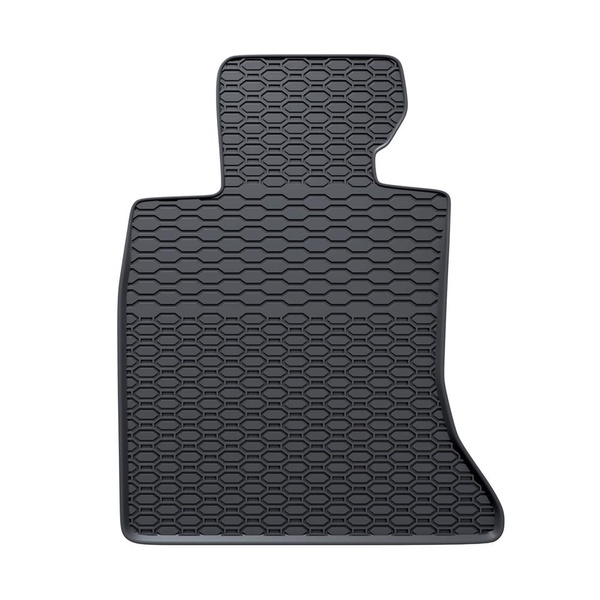 Gummifußmatten Auto für BMW 5er F10, F11 (2013-2017) - schwarz Gummimatten Gummi Fußmatten