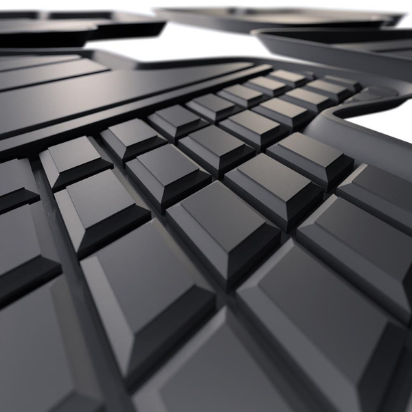 TPE Fußmatten Auto für Seat Leon IV Hatchback (2020-....) - schwarz Automatten Autoteppiche