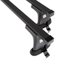 Stahl-Dachträger für Volvo S40 (2004-2012) - schwarz Dachträger Dachgepäckträger - ohne Montagelemente